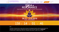 Desktop Screenshot of internationalyogacongress.net